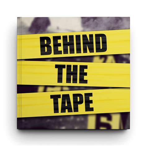 Beautiful and viewable on most devices. . Behind the tape photobook